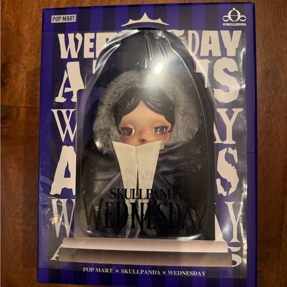 Skullpanda Wednesday Figure by Pop Mart